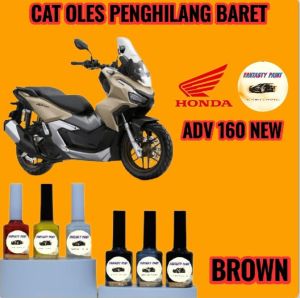 CAT OLES PENGHILANG BARET MOTOR HONDA ADV 160 NEW COKLAT/BROWN TERMURAH BISA COD