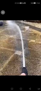 Ready stock pure copper thickened pressurized spray gun water pipe universal joint flushing watering adjustable high-pressure nozzle car wash water gun (water pipe joint)