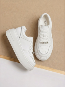 Elevator Slimming Womens Plimsolls Thick Sole