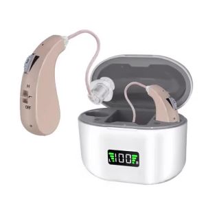 Hearing Aids for Seniors Hearing Aids Rechargeable with Noise Cancelling and Volume Control Hearing Amplifier for Adults
