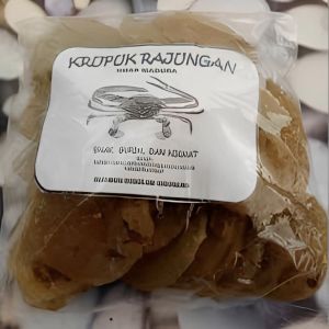 Kripik Keripik Rajungan Keptiting Krispi Crispy Telur Alaska King Crab Khas Madura