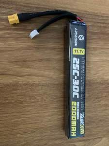 11.1 Volts 25-30c 25-35c 2000Mah Advanced Armament Lithuim Polymer Battery version 4 improved