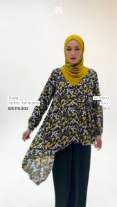 Bani Batuta X MOT Tunik Anina Asclepias Navy