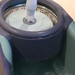 Spin Mop With Spinner and Bucket Magic Tornado Mop360Easy Rotating  Floor Cleaning Flat Mop 旋轉拖把