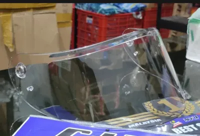 Flat visor KYT RC7 R10 Kaca helm iridium KYT Rc7 HARGA TERMURAH