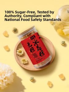 Yitang Sugar Free Ice Crystal Sugar Zero Calorie 0 Sugar Substitute Xylitol for Diabetics Sweetener Replacement Yellow Sugar