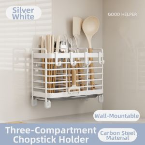 YUJIANG | Wall-mounted Kitchen Chopstick Spoon Organizer