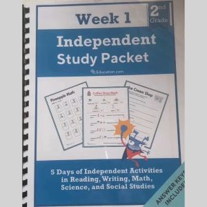 GRADE 2 Independent Study Packet (Worksheets / Workbooks)