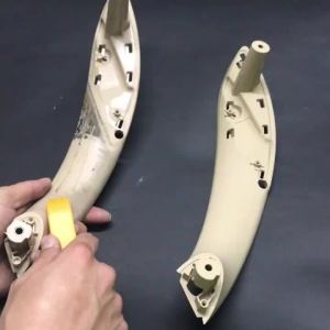 Suitable for Bmw New X5 X6 Door Handle - Car Door Inner Handle - F15 F16 Carbon Fiber Pattern Inner Handle Auto Parts