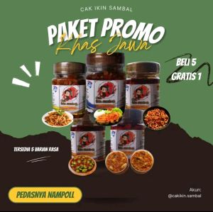 PAKET SATUAN sambel all varian 100gram