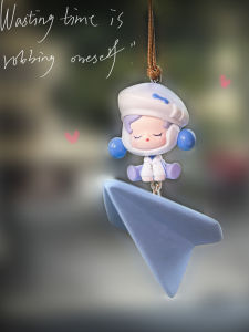 Mengli Meditator Dream Airplane Creative Car Hanging Ornament Bùa May Mắn Bảo Vệ an Toàn Hình Dạng Mô Hình Ô Tô Phụ Kiện Nội Thất Xe