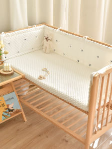 ANYOUBI | One-Piece Baby Crib Bumper with Comfort Beads
