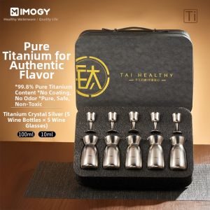 IMOGY | Pure Titanium Wine Set For Home Use