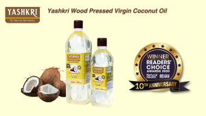 Yashkri Pure Virgin Coconut Oil Cold Pressed-1l