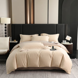 Luxurious Pure Cotton Long Staple Four-Piece Bedding Set A-Class Bed Sheet Bed Skirt Duvet Cover Pillowcase Comforter Set