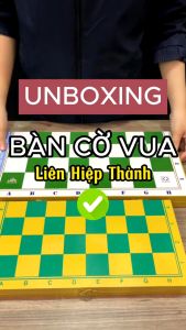 [LHT] Cờ Vua Liên Hiệp Thành Bàn Đại 44cm Nhựa Tốt Cứng Cáp Cao Cấp Gấp Gọn Đồ Chơi Trẻ Em Trí Tuệ