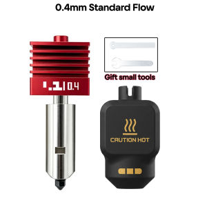 begrint | Upgraded Hotend For Bambu Lab A1 P2S Hardened Steel Nozzle 0.2/0.4/0.6/0.8mm Hot End H2D A1 Mini H2S X2D A2L H2C 3D Printer Part