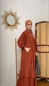 Gamis kalla dress/ Size s m l xl xxl/ Pakaian wanita muslim modern kekinian/ adem lembut nyaman di pakai/ kondangan formal anggun cantik/ Ukuran lengkap normal jumbo big oversize gede/ Berkulitas premium jahitan kuat dan rapih/ Lebaran/ Buka payung/ bagus