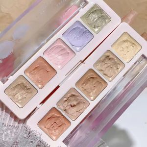 XIXI 5 Colors Corrector Palette Color Correcting Concealer Palett Face Contouring Highlighter Conceals Dark Circles Blemishes
