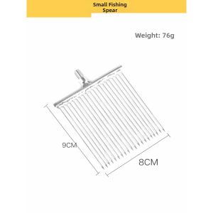 20 Fine Needle Stainless Steel Fish Fork
