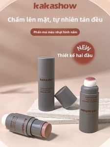 Kakashow Double Head Blush Stick Highlighter Nhanh Màu Không Sút Màu Dài Ngày Che Khối Màu Đá Phấn Phủ Chấm Biển Đất Đen Cho Nữ