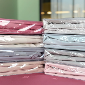 Jean Perry Clino Fitted Bedsheet Set - 100% Combed Cotton Sateen 1200TC Soft Luxury Bedding (No Quilt Cover / Comforter)