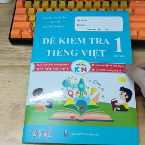 Sách - Đề Kiểm Tra - Tiếng Việt Lớp 1 - Học kì 2 - Kết Nối (Qbooks)