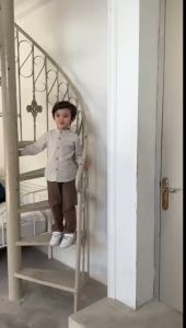 Nadokido Koko Theo Shirt Kids / Baju Kemko Kemeja Lengan Panjang Linen Anak Atasan Cowo Laki-Laki Polos ( 0 Bulan - 5 Tahun )