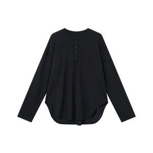 Loose Long Sleeve Street Dance Style Womens T-shirt Atmosphere Feeling Cover up Slimming Loose Fit Summer Sun Protection See through