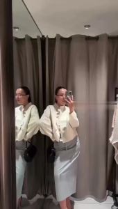 Guobioziy Womens Top 2026 New Style Layered Decorative Short Blazer Short Fitted Waist With Pointed Hem Strong Layering