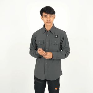 Kemeja Lengan Panjang Xavier Kemeja Lapangan Zarventure