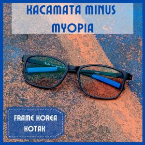 TERBARU Kacamata Minus Optik Asli Ori Photocromic Pria Sport Untuk Rabun Jauh