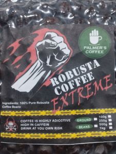Premium ROBUSTA Coffee BEANS in Vacuum pack for Brewed Coffee Best for Iced Espresso or Drip coffee