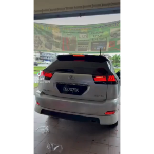 TOYOTA HARRIER XU30 LEXUS LRX350 RX330 DYNAMIC FRONT DAYLIGHT DRL HEAD LAMP REAR TAIL LAMP V8 SPEC