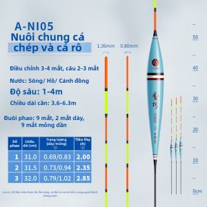 XIAOFENGXIAN | Phao Cảm Biến Hiển Thị cho Câu Cá Nước Ngọt