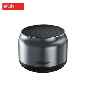 เลอโนโว K30 ลำโพงบลูทูธแบบพกพา ลำโพงเสียงสเตอริโอ อายุการใช้งานแบตเตอรี่ยาวนาน ซับวูฟเฟอร์ขนาดเล็กน้ำหนักเบาพร้อมไมโครโฟนโทรแบบ HD