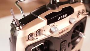Bộ Điều Khiển Radio RC Radiolink AT9S Pro TX 10/12 Kênh Với Bộ Thu R9DS RX 2.4G Máy Phát Cho Máy Bay Không Người Lái FPV Đua Chất Liệu Kim Loại