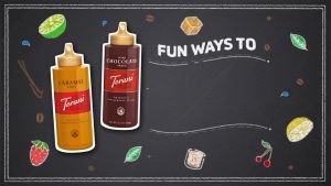 Torani Puremade Flavoring Sauces 1.89L & 16.5oz - Natural Dark Chocolate White Chocolate & Caramel Sauces