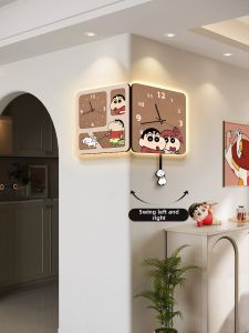 RUIDEDAN | Corner Dual-faced Wall Clock