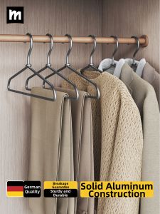 MINGZHI | Anti-Slip Aluminum Solid Clothing Hanger