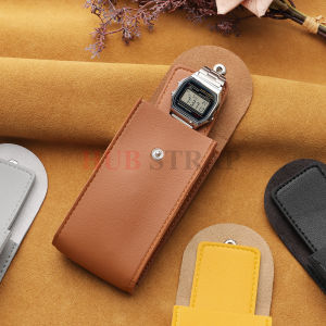 Watch Bag Brown Black Yellow Brown Leather Gift Bag Travel Storage Case Durable Portable Watch Dust Protection Case for Watch
