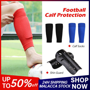 Professional Football Sock Adult Size Leg Socks Calf Protection Support Sleeves Elastic Compression Sock Sports Running Soccer Calf Socks