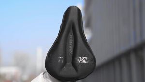 West Biking | WEST BIKING Bicycle Saddle Cover Thicken Silicone Shock Absorption Bike Seat Cover Comfortable Rebound Cycling Seat Soft Cushion