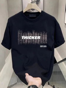 Áo Thun Nam Cotton Nguyên Chất Tay Ngắn Dáng Rộng Mùa Hè Thường Ngày Đa Năng Thời Trang Mỹ Thường Ngày Thoải Mái Thoáng Khí