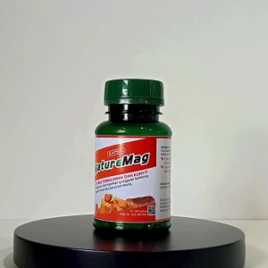 NatureMag Ekstrak Temulawak dan Kunyit herbal Maag / Lambung isi 60
