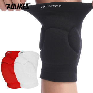 AOLIKES | AOLIKES 1 Pair Sports Thickening Knee Pads Football Volleyball Extreme Sports Kneepad Brace Support Dancing Yoga Knee Protector