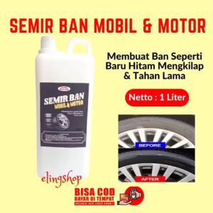 Semir Pengkilap Penghitam Ban Mobil Motor Tahan Lama 1 Liter