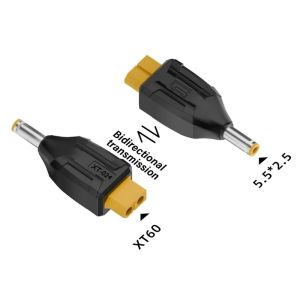 1PC 5525 5521 Type-C DC to XT60 Adapter 100W 20V/5A XT60 Converter Universal For Airplane Model Energy Storage Outdoor Power