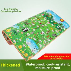 Waterproof Moisture-Proof Double-Sided Pattern Thick Baby Crawl Mat