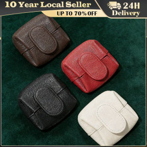 Mini Coin Purse Solid Color PU Wallets Earphone Storage Bag Casual Leather Storage Bag Coin Pocket Purse for Daily Use